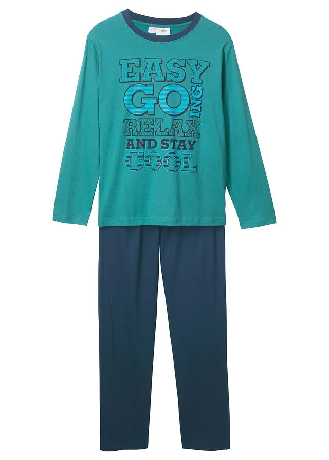 PIJAMA (2 PIEZAS) AZUL VERDOSOAZUL OSCURO